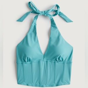 Gilly Hicks Micro Modal Bustier Halter Top
